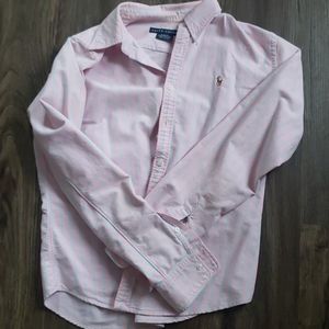 Ralph rauren button up shirt